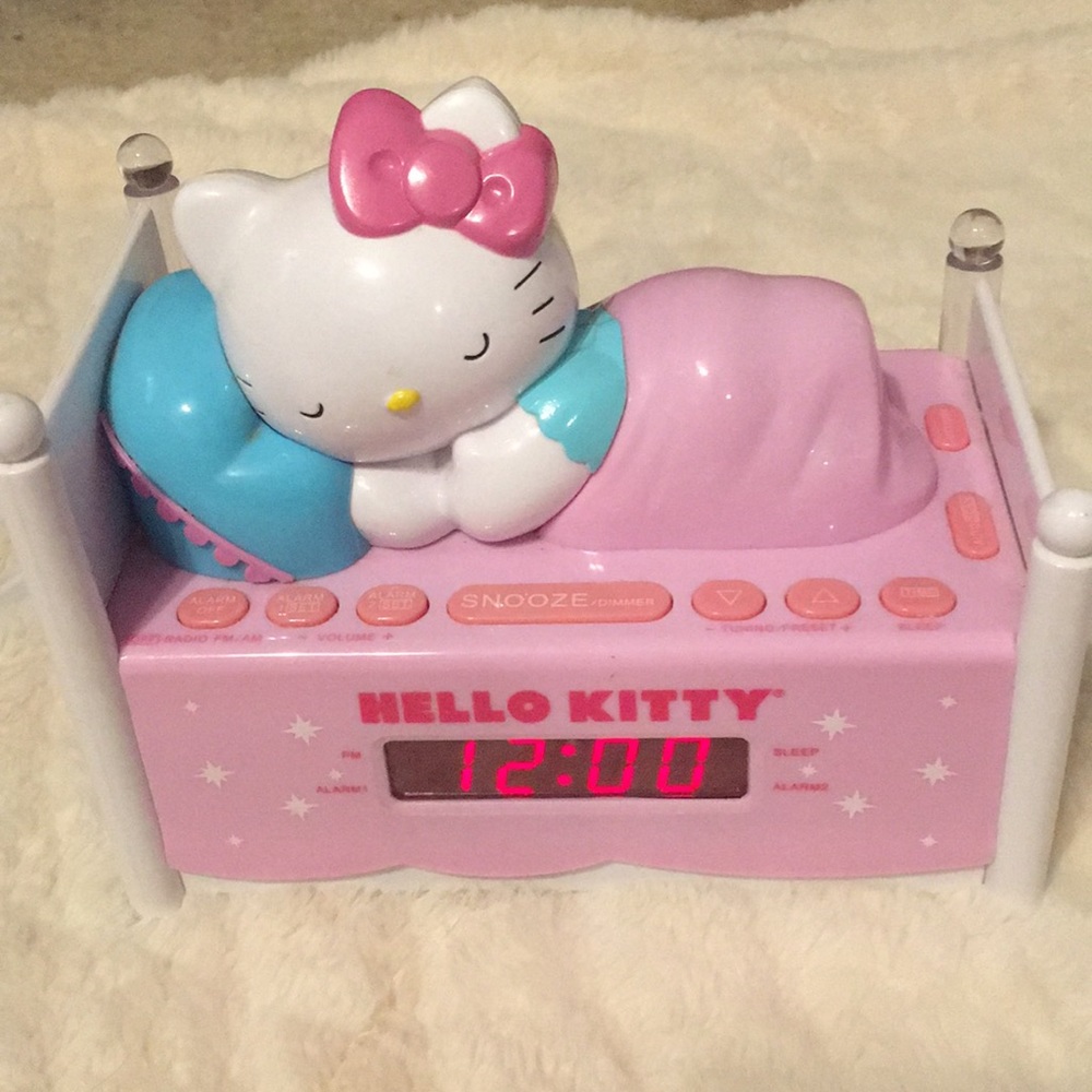 Hello Kitty Clock Radio